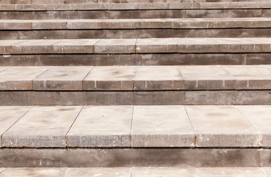 wide stone steps photo