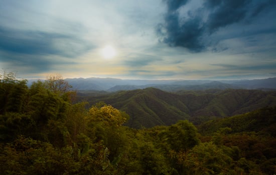 Viewpoint at Tat Mok National Park THAILAND photo