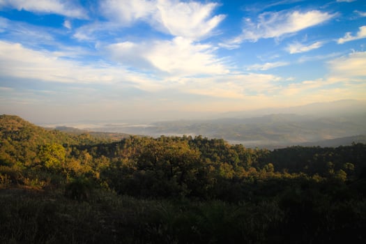 Doi Hua Mot Viewpoint, Umphang District, Tak Province, Thailand photo
