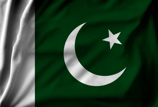 Flag of Pakistan photo