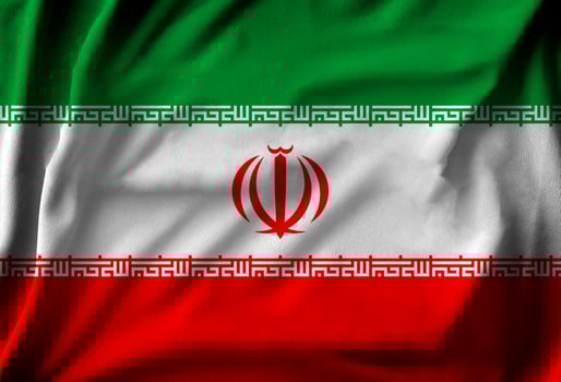 Flag of Iran photo