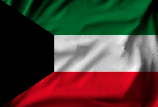 Flag of  Kuwait photo