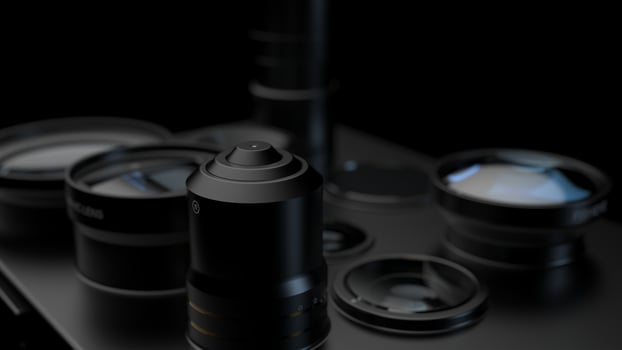 variety of lenses on your phone. an allegorical illustration of the variety and popularity of mobile photography technology photo