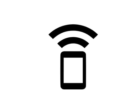 Speaker sound icon symbol on the white background photo