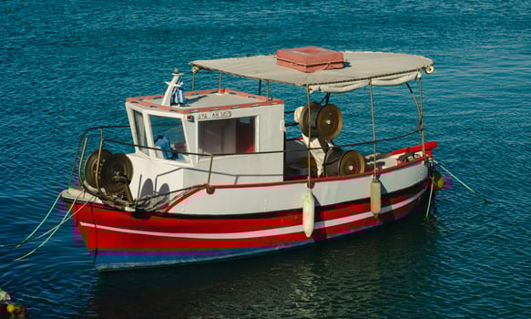 Colorful Fishing Boat photo