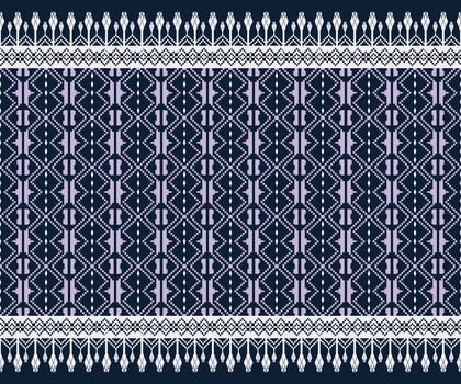 Seamless pattern in geometric ethnic photo