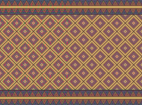 Seamless pattern in geometric ethnic photo