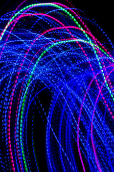 Abstract colorful lighting effect background photo
