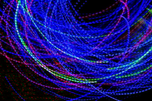 Abstract colorful lighting effect background photo
