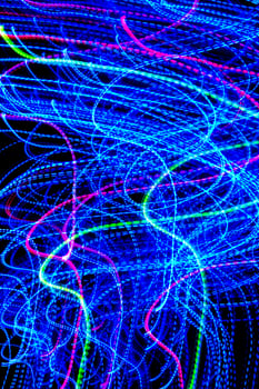 Abstract colorful lighting effect background photo