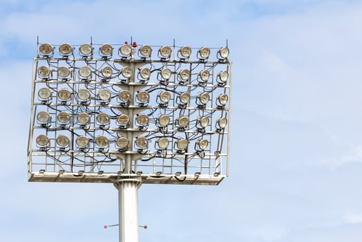 Stadium Spot-light tower photo