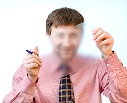 teacher on white photo