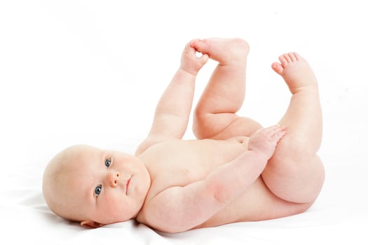 Beautiful baby girl photo