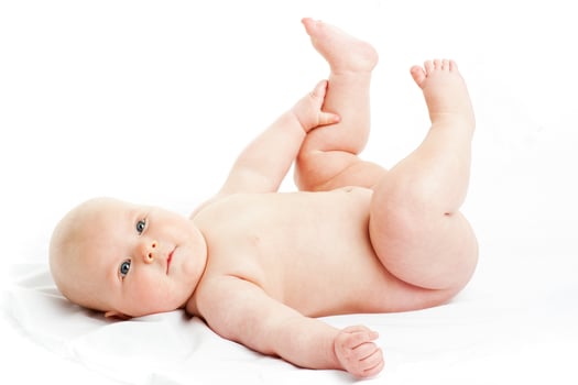 Beautiful baby girl photo