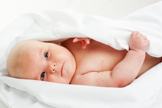 Beautiful baby girl photo