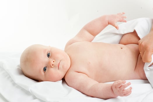 Beautiful baby girl photo