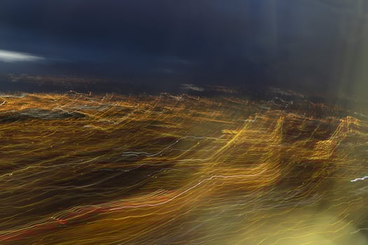 abstract light painting airport photo