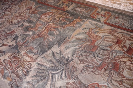 Villa del Tellaro Sicily free entry mosaic roman photo