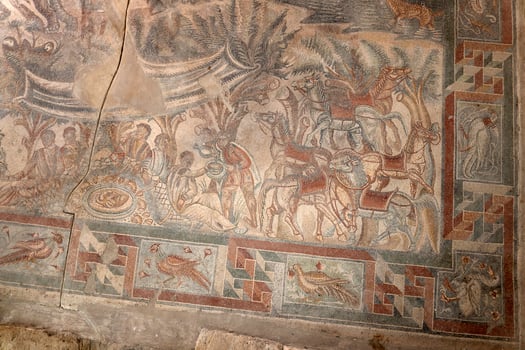 Villa del Tellaro Sicily free entry mosaic roman photo