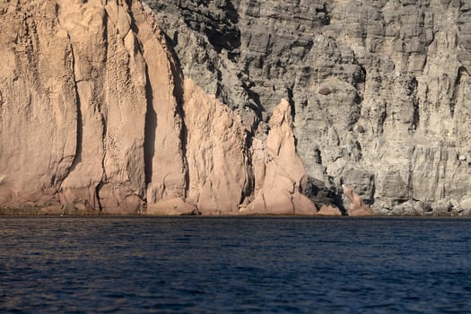 baja california sur cortez sea rocks photo