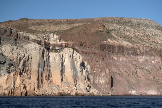 baja california sur cortez sea rocks photo