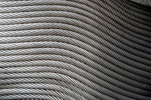 steel cables background close up photo