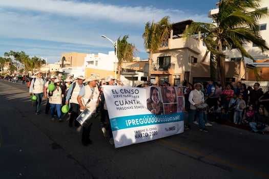 LA PAZ, MEXICO - FEBRUARY 22 2020 - Traditional Baja California Carnival photo