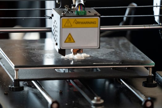 3d printer in action photo