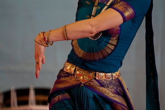 India traditional dance foot detail photo