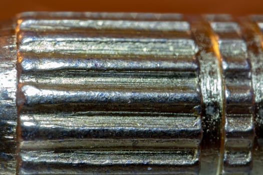 dart handle detail microscope macro photo