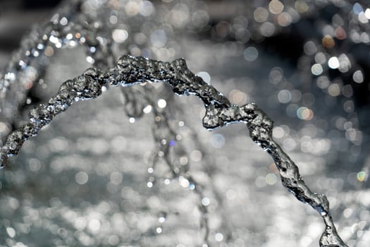 fountain splash water detail close up photo