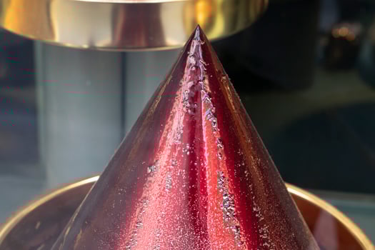 Freeze dried beetroot powder photo