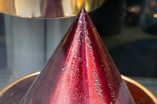 Freeze dried beetroot powder photo