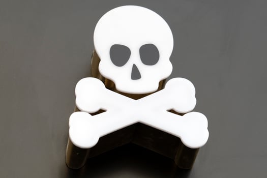 Jolly roger pirate symbol photo
