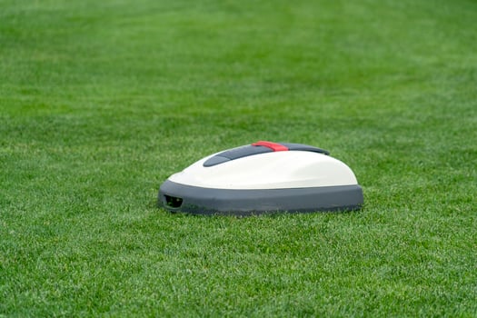 garden grass automated machine robot photo