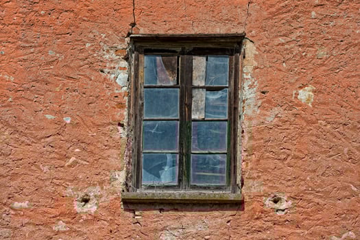 old abandoned hayloft window photo