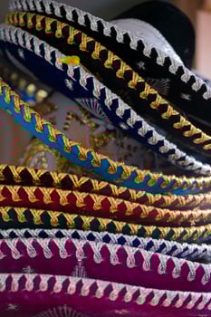 sombrero for sale in a mexican shop photo