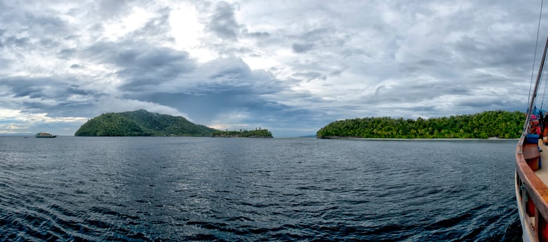 Raja Ampat Papua panorama photo