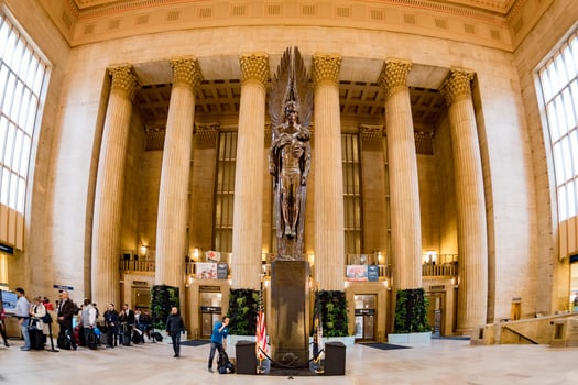 PHILADELPHIA, USA - APRIL 26 2017 - 30th street station photo