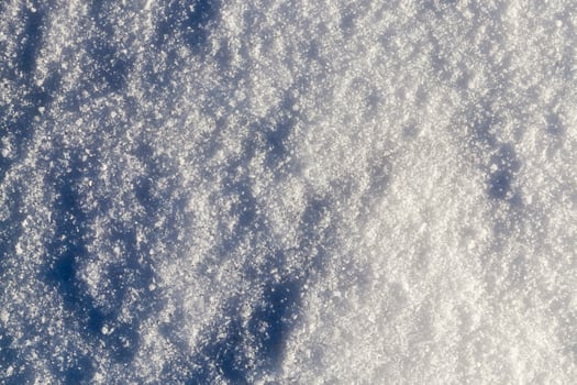 land covered with snow photo