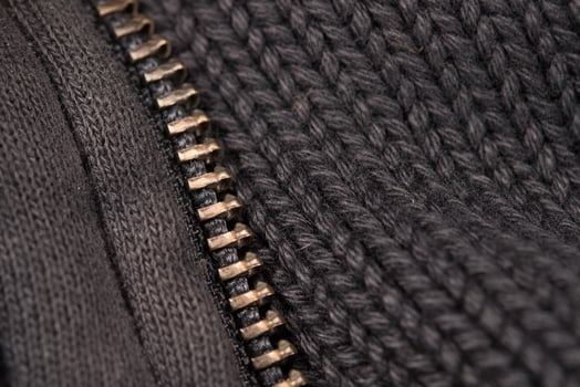zip close up macro detail photo