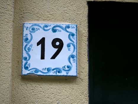 Ceramic tile number 19 photo
