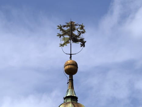 Graz austria roofs details tiles photo