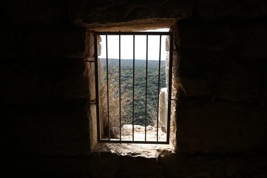 Small window in the big city photo