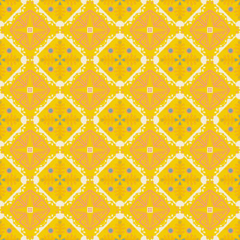 Seamless Background Retro Garden Nature Aboriginal Floral Damask Traditional Pattern Art photo