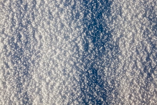 Winter season, close up photo