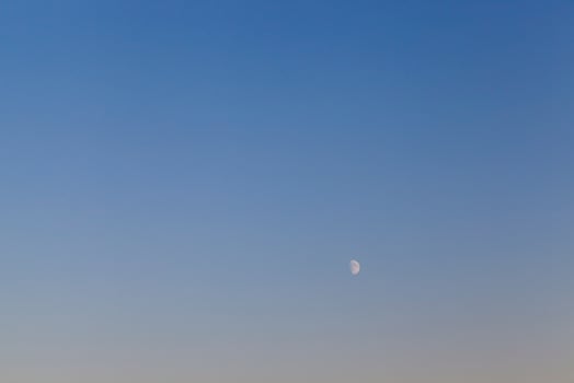 dusk, landscape in the sky photo