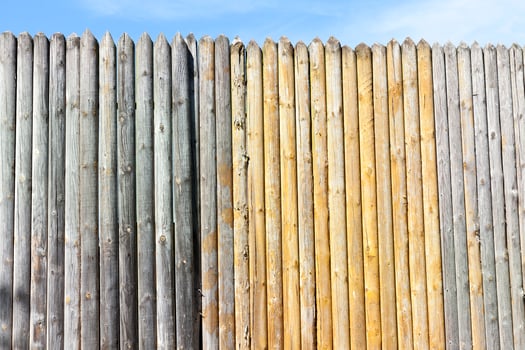 stockade, close up photo