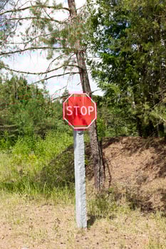 road sign, close up photo