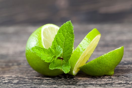 green lime and mint photo